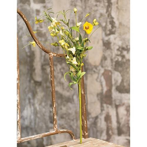 Yellow Anemone Spray - The Fox Decor