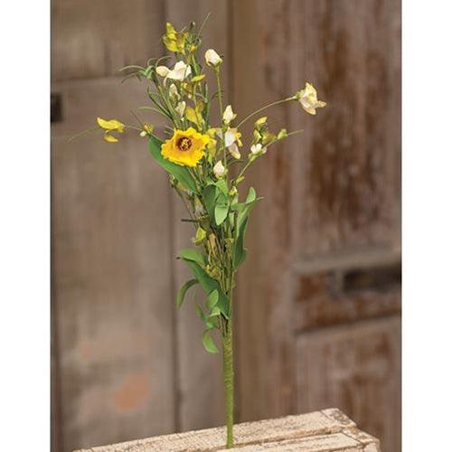 Yellow Anemone Spray - The Fox Decor