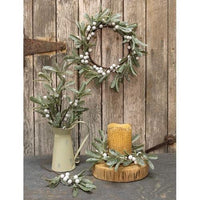 Frosted Mistletoe Ring 4 - The Fox Decor