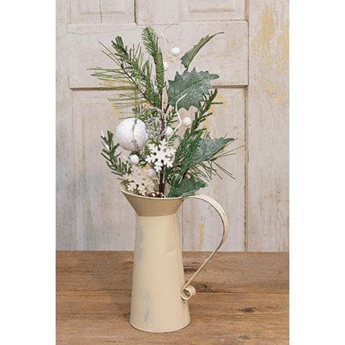 White Christmas Spray 26 - The Fox Decor