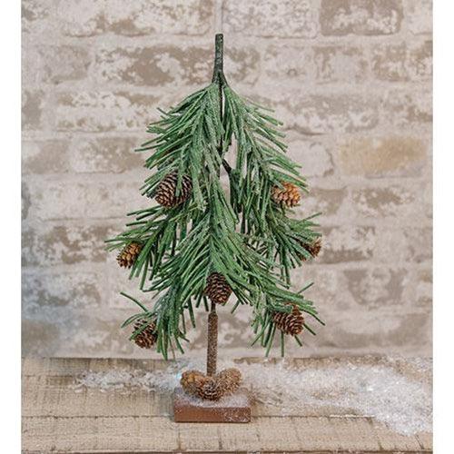 Snowy Douglas Mini Fir Tree 16 - The Fox Decor