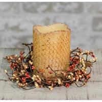 Pip Berry Ring With Stars Pumpkin Spice 4 - The Fox Decor
