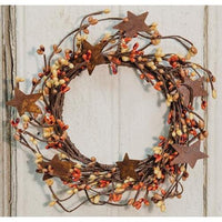 Pip Berry Ring With Stars Pumpkin Spice 4 - The Fox Decor