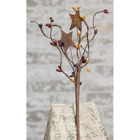 Colonial Pip & Star Pick 12 - The Fox Decor