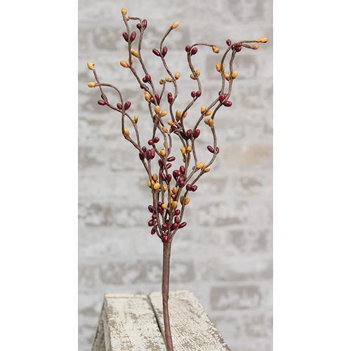 Pip Berry Pick Burgundy and Old Gold 12 - The Fox Decor