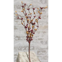 Pip Berry Pick Burgundy and Old Gold 12 - The Fox Decor