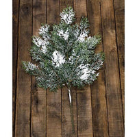 Snowy Cedar Spray 18 - The Fox Decor