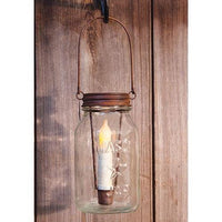 Rusty Jar Lid Taper Holder - The Fox Decor
