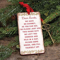 Dear Santa Magic Key Ornament - The Fox Decor
