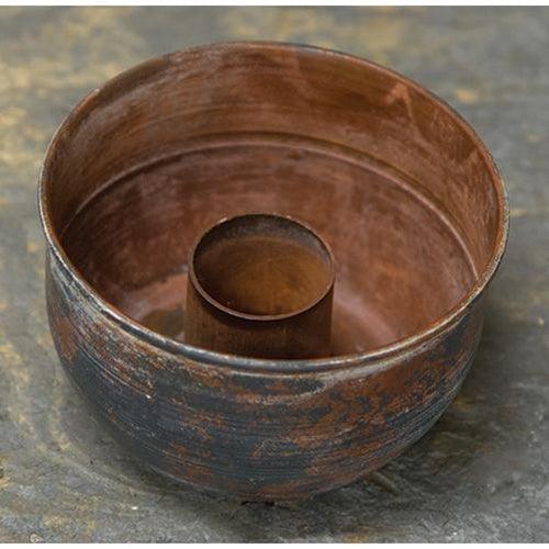 Rustic Taper Bowl - The Fox Decor