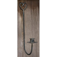 Hanging Heart Taper Holder - The Fox Decor