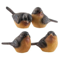 Small Resin Robin 4 Asstd - The Fox Decor