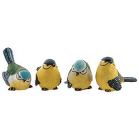 Mini Resin Bird 4 Asstd - The Fox Decor
