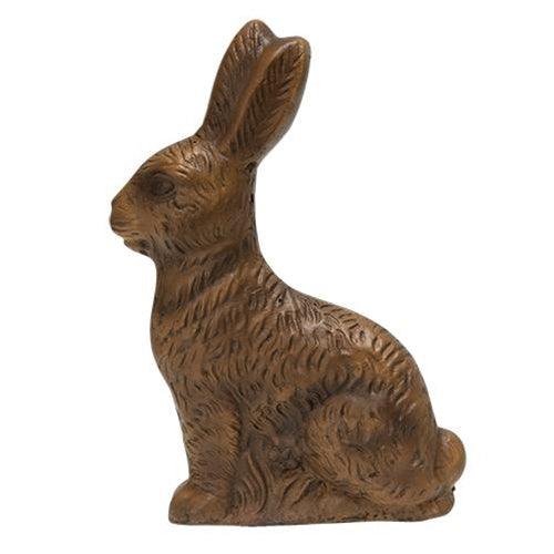 Resin Chocolate Bunny 8 inch - The Fox Decor
