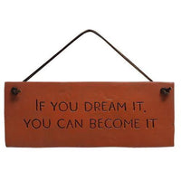 If You Dream It Resin Sign - The Fox Decor