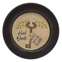 Love and Kindness Key Plate 3 Asstd - The Fox Decor