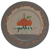 Gathered Around the Table Plate 3 asstd - The Fox Decor