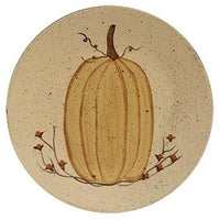 Classic White Pumpkin Plate 3 asstd - The Fox Decor