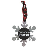 You Had Me At Ho Ho Ho Ornament 3 asstd - The Fox Decor