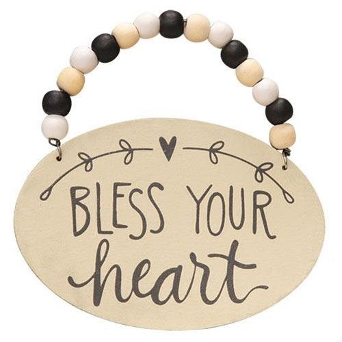 Count Your Blessings Beaded Ornament 4 asstd - The Fox Decor