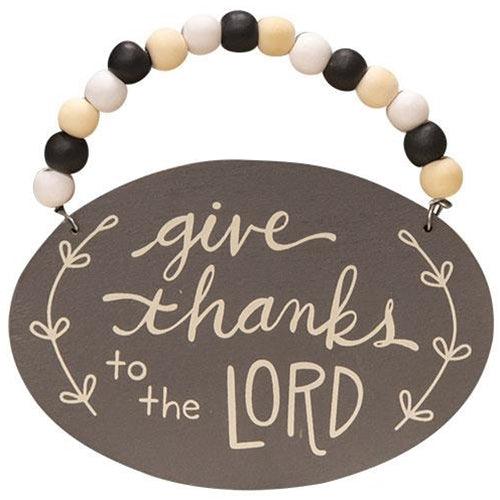 Count Your Blessings Beaded Ornament 4 asstd - The Fox Decor