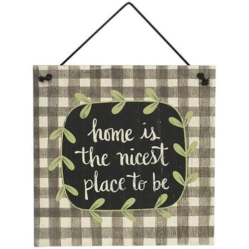 Family Time Is The Best Time Wooden Hanger 3 asstd - The Fox Decor