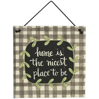 Family Time Is The Best Time Wooden Hanger 3 asstd - The Fox Decor