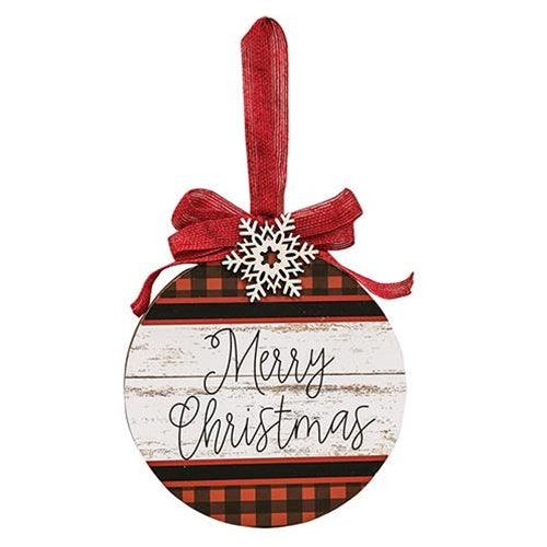 Merry Christmas Bulb 3 Asstd - The Fox Decor
