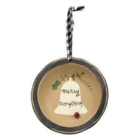 Always Believe Dish Ornament 3 Asstd - The Fox Decor