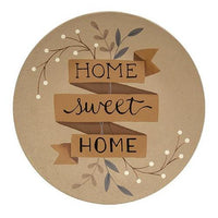Our Happy Home Plate 2 Asstd - The Fox Decor