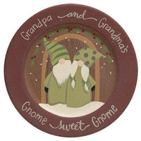 Gnome Sweet Gnome Plate - The Fox Decor