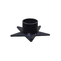 Black Star Taper Holder - The Fox Decor