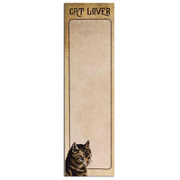 Cat Lover Long Notepad - The Fox Decor