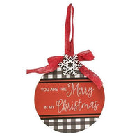 Merry Christmas Bulb 3 Asstd - The Fox Decor