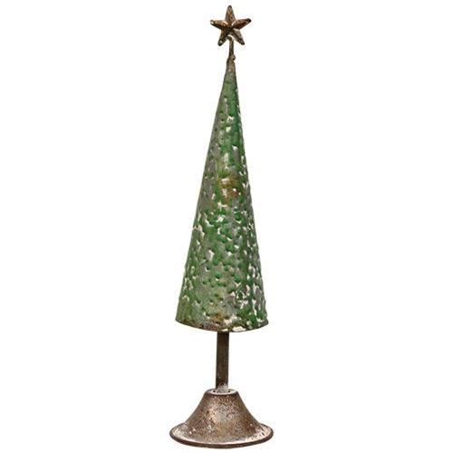 Rustic Metal Tree 10 inch - The Fox Decor