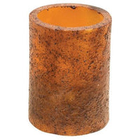 4 Burnt Mustard Timer Pillar - The Fox Decor
