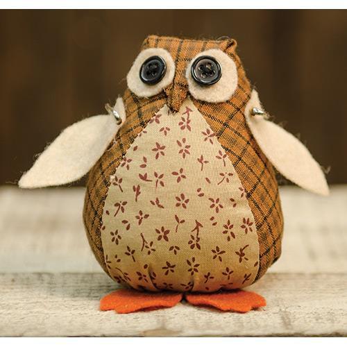 Stuffed Small Owl Doll - The Fox Decor