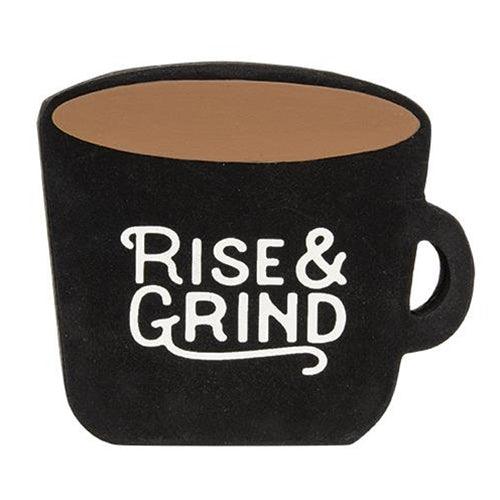 Coffee Mug Freestanding Mug Sign 4 Asstd - The Fox Decor