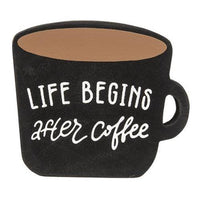 Coffee Mug Freestanding Mug Sign 4 Asstd - The Fox Decor