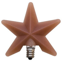 3 Cinnamon Star Silicone Bulb - The Fox Decor