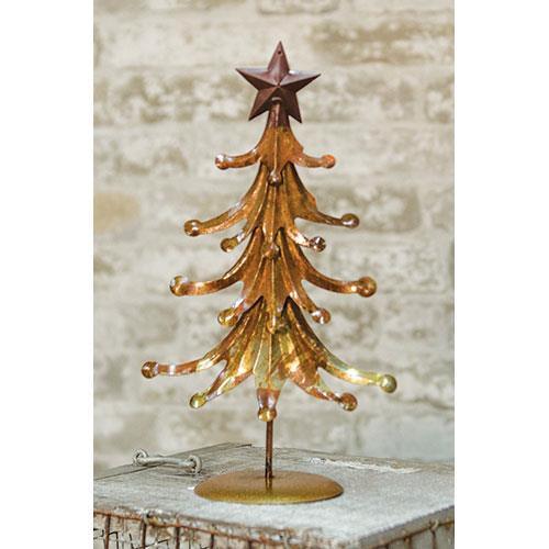 Rusty Metal Star Tree - The Fox Decor