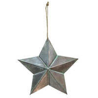 Copper Tin Star Ornament 95 - The Fox Decor