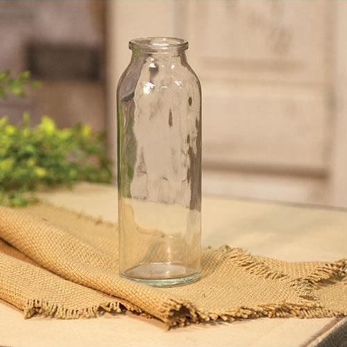 Clear Glass Bottle - 6 - The Fox Decor