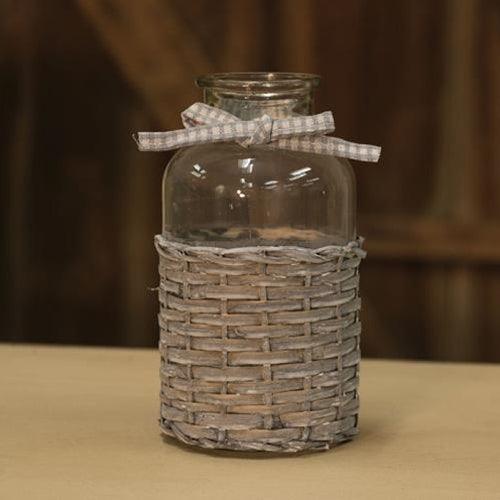 Willow Glass Bottle - 8 - The Fox Decor