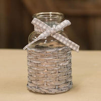 Seagrass Glass Bottle - 5 - The Fox Decor