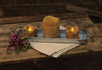 Galvanized Metal Tray - The Fox Decor