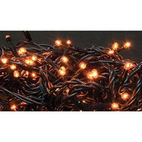 Orange Teeny Lights 50 Count - The Fox Decor