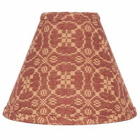 Barn Red Tan Marshfield Jacquard 10