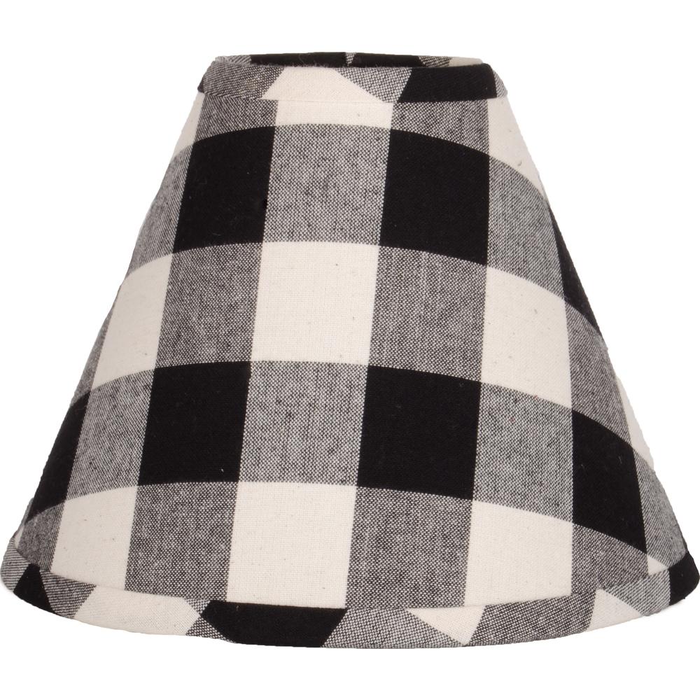 Black Buttermilk Buffalo Check 10" Shade 0R510011 - The Fox Decor