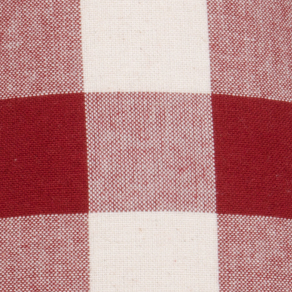 Barn Red Buttermilk Buffalo Check 10" Shade 0R510017 - The Fox Decor